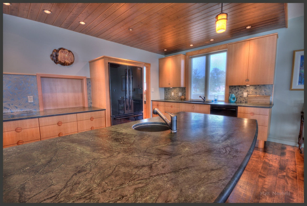 Comox, BC - Grey Soapstone (oiled)