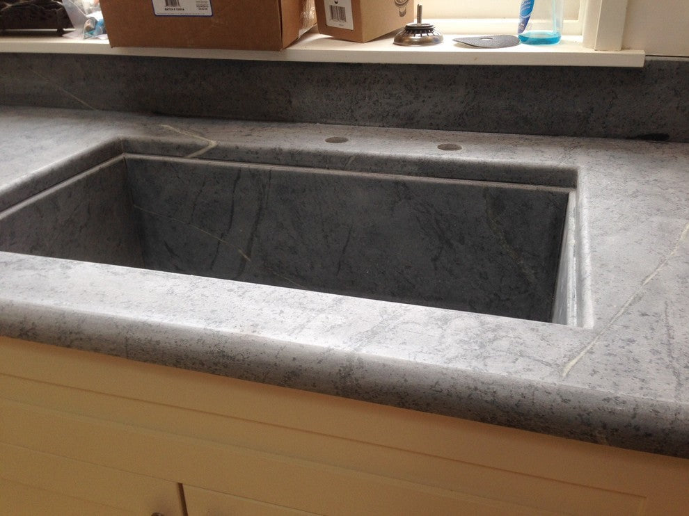 Salt Spring Island, BC - Blue Soapstone (unoiled)