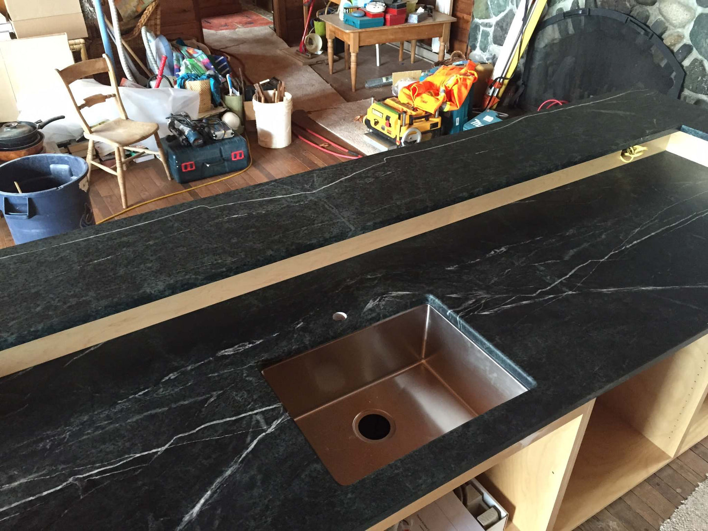 Hornby Island - Jade Soapstone (oiled)