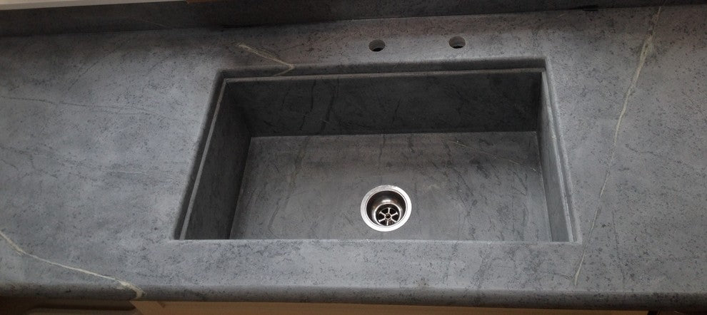 Salt Spring Island, BC - Blue Soapstone (unoiled)